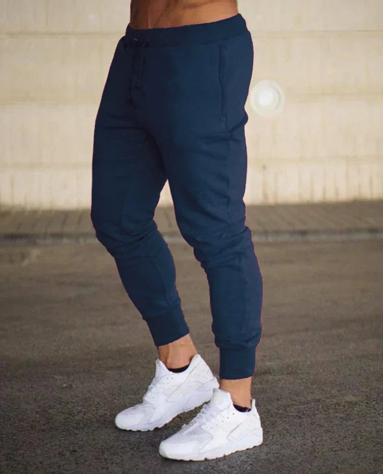 New Jogging Pants Men Sport Sweatpants Running Pants Men Joggers Cotton Trackpants Slim Fit Bodybuilding Trouser