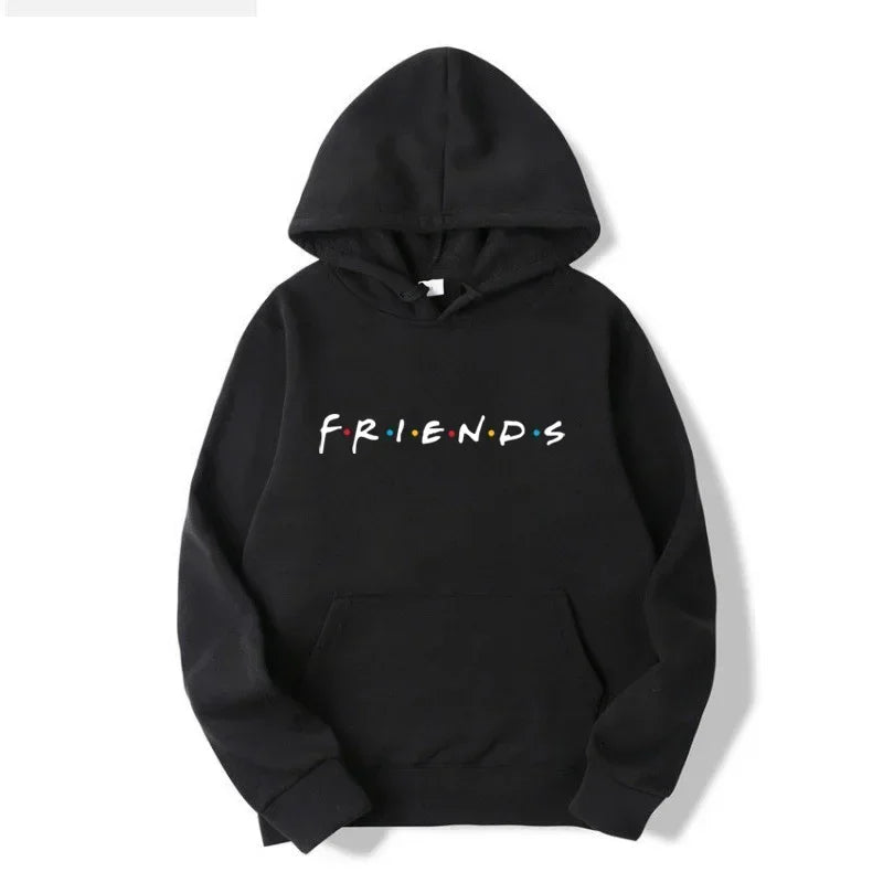 2026 Autumn/Winter New Fashion Friends Hoodies Sportswear Fashion Loose Sportswear Men's and Women's Casual Hoodies