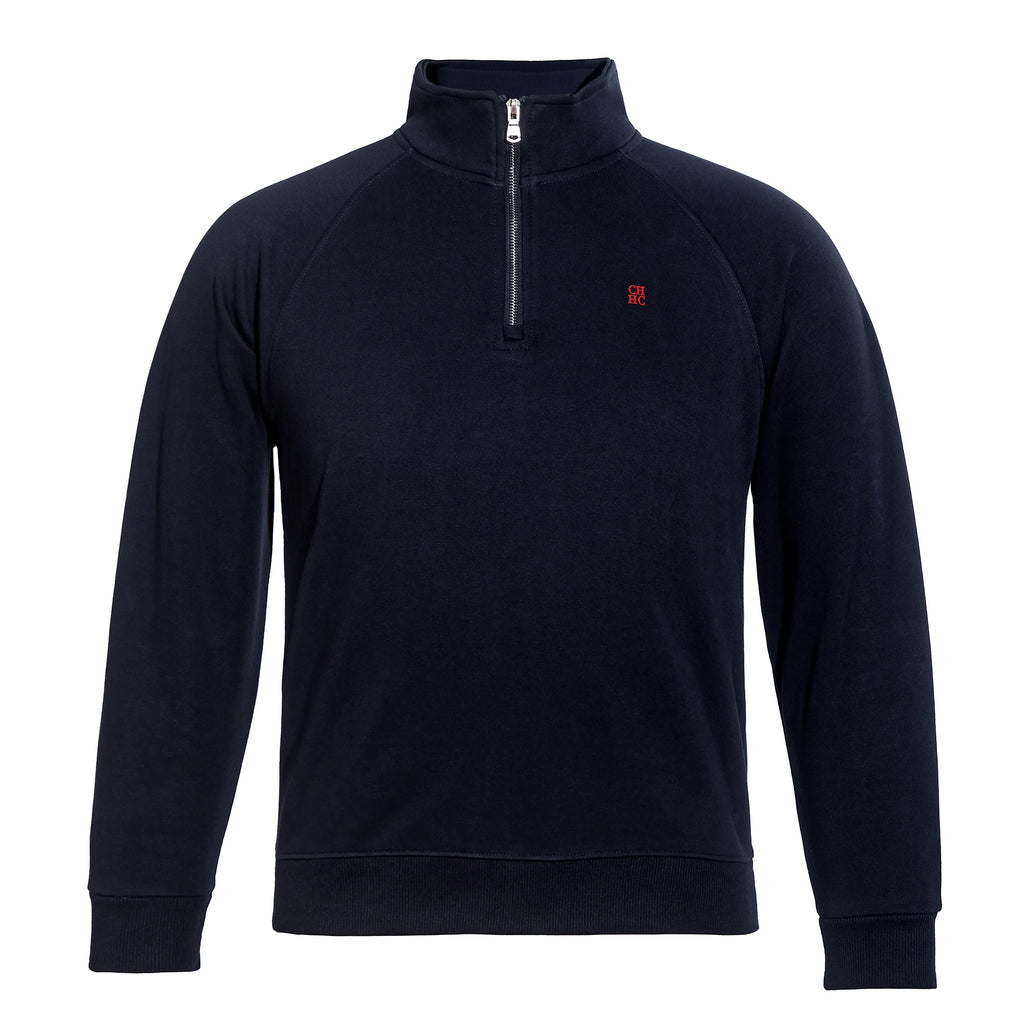 CHCH Men's Sweatshirt Autumn Fashion Long Sleeved Men's Sweatshirt Casual Half Zipper Design Classic Versatile Men's Pullover