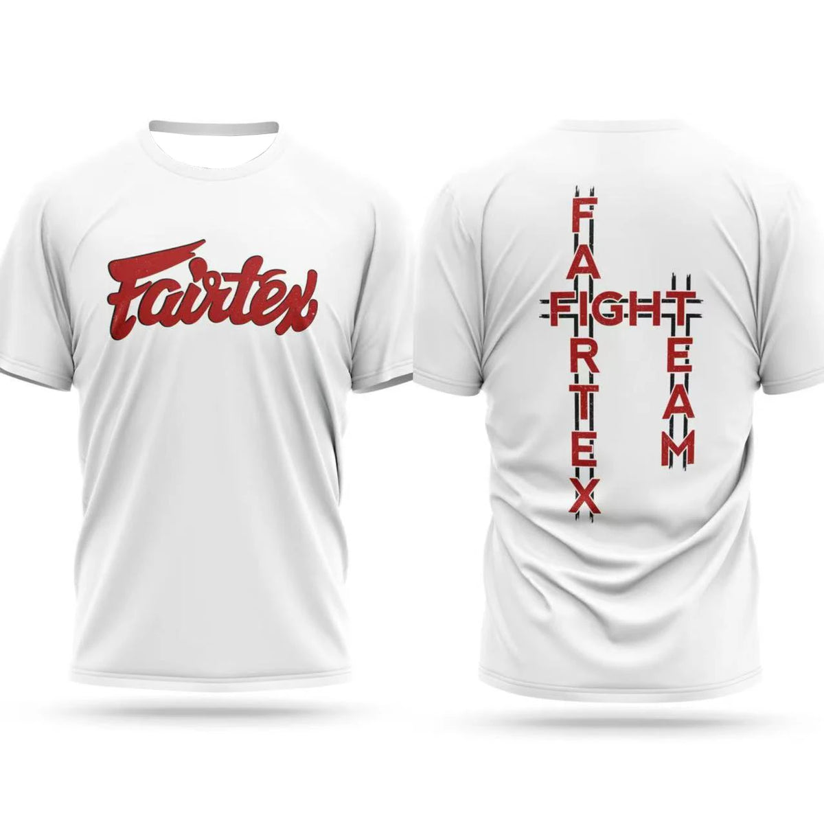 New 2026 Men's Quick-drying T-shirt Fighting Suit Fairtex Printing Sports Brand Comfortable Breathable Short Sleeves Men's tops