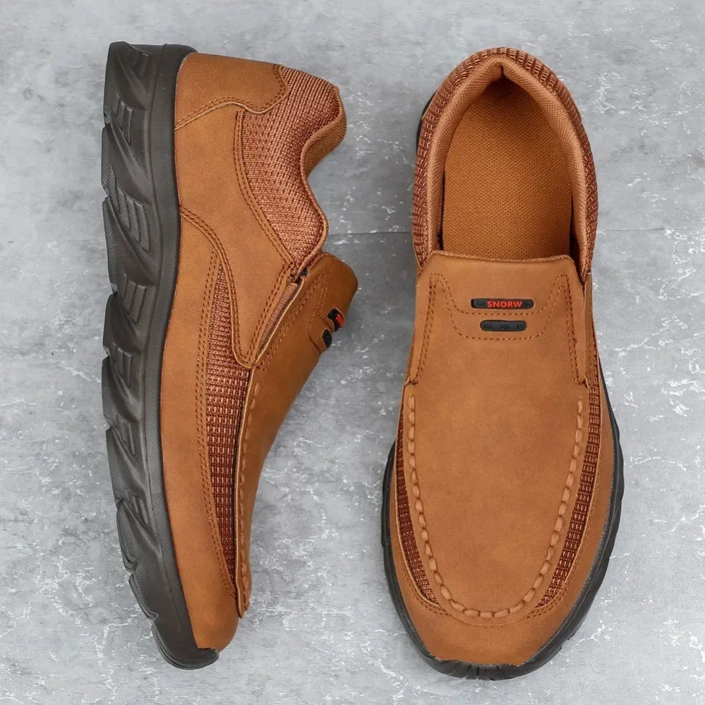 Men Sneakers Light Loafers Slip on Casual Shoes for Men Comfortable Walking Luxury Brand Male Business Shoe Driving Shoes