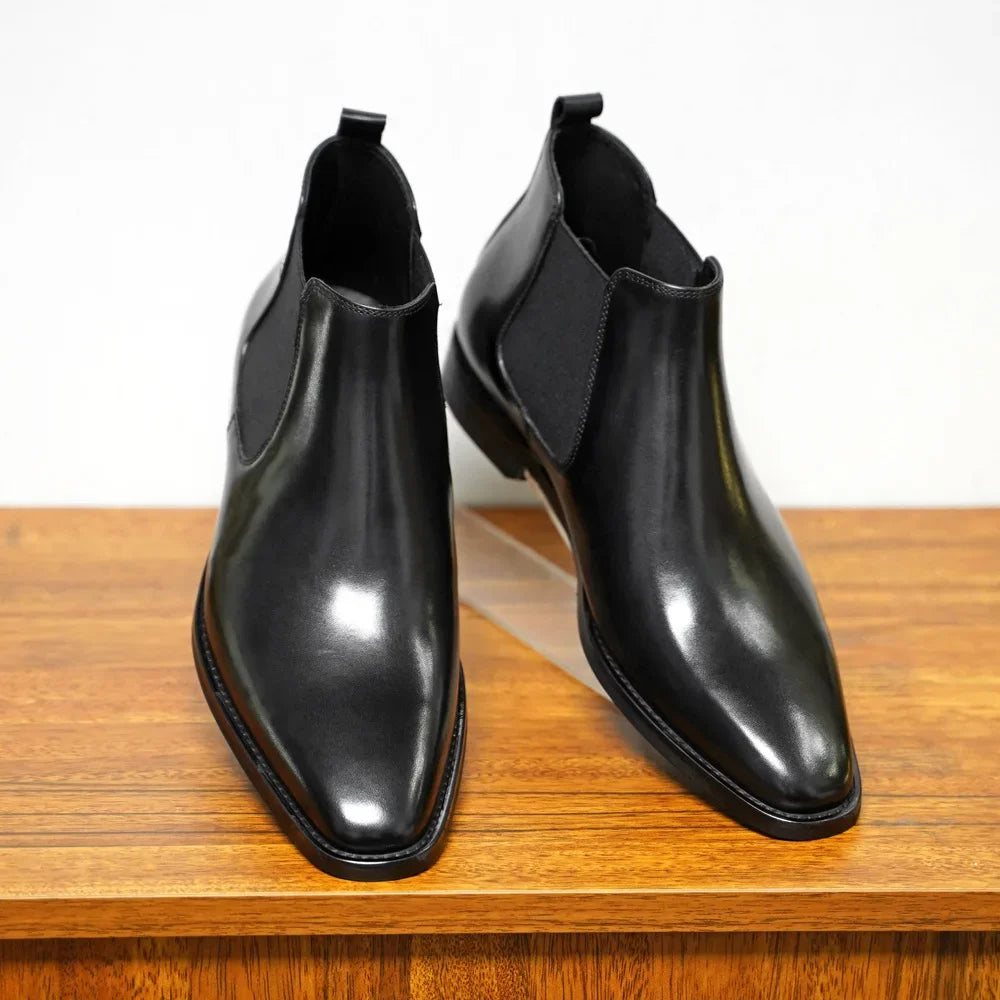 Men Chelsea Boots Brand Retro Comfortable Fashion Men Boots 2025