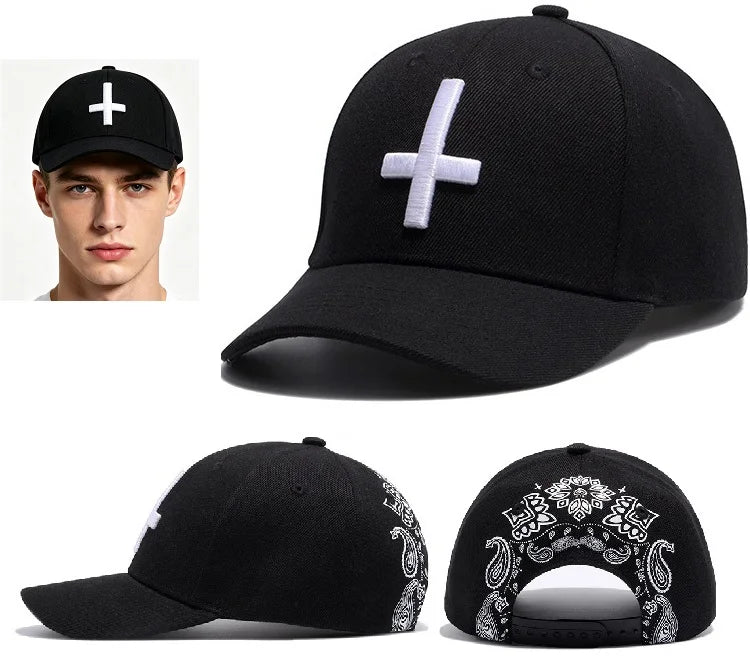 Men Caps Flat Hat Hip Hop Snapback Fancy Rivet Baseball Cap Street Dance Cap Trendy Mesh Visor Youth Boys Girls