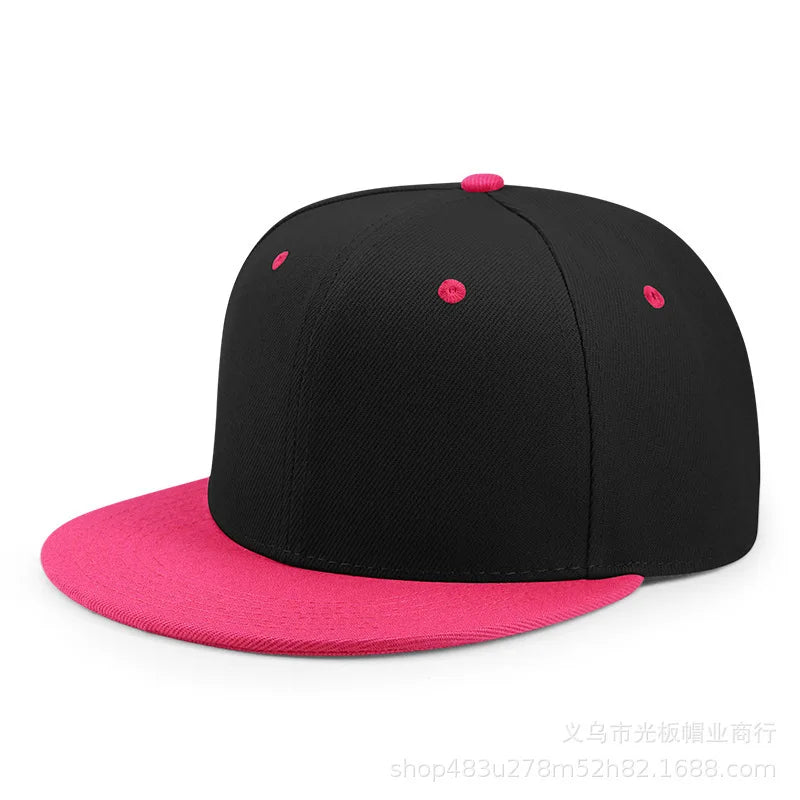 Men Caps Flat Hat Hip Hop Snapback Fancy Rivet Baseball Cap Street Dance Cap Trendy Mesh Visor Youth Boys Girls