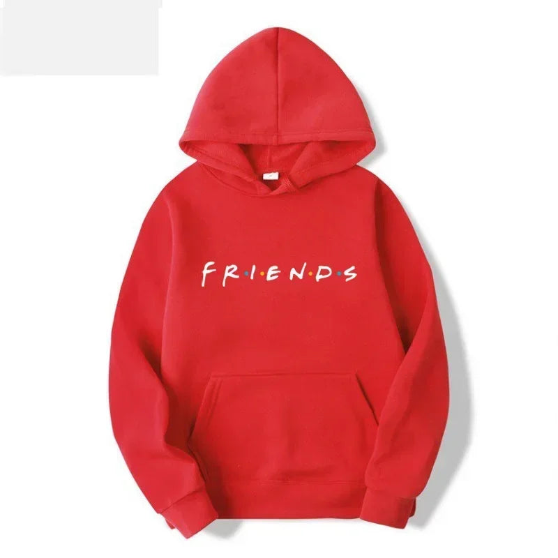 2026 Autumn/Winter New Fashion Friends Hoodies Sportswear Fashion Loose Sportswear Men's and Women's Casual Hoodies