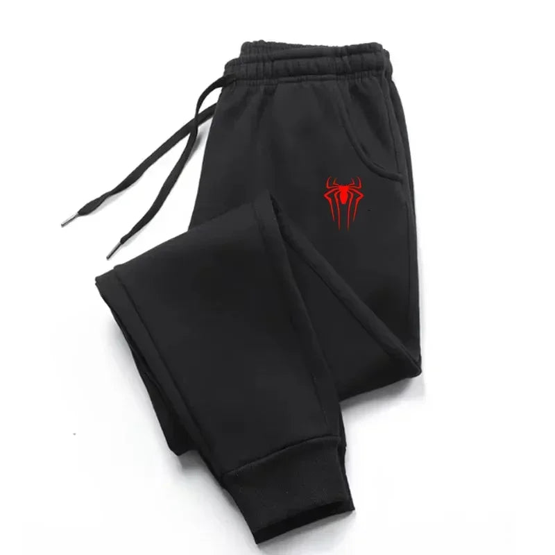 Men Premium Jogger Pants Soft Fabric Elastic Waist Drawstring Sweatpants with Pockets Tapered Cuffed Casual Sport Trousers