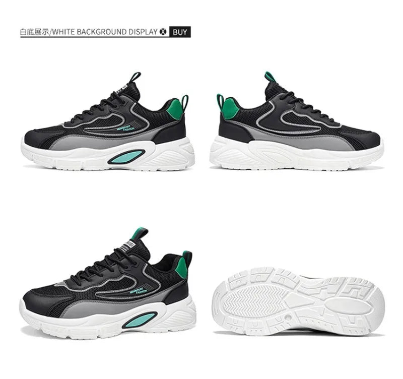 Men's Sneakers 2026New Breathable Mesh Casual Shoes Comfort Sports Running Shoes Tennis Training Shoes for Man Zapatos De Hombre