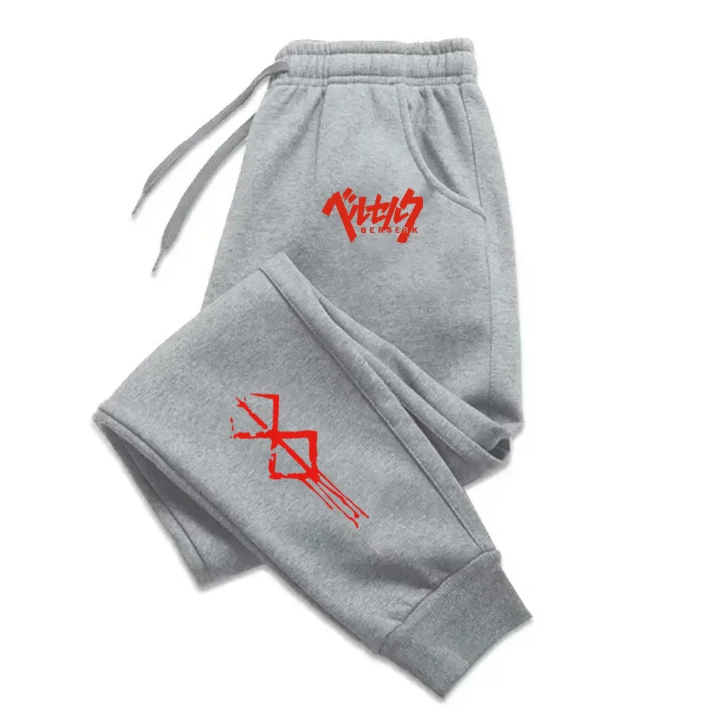 Men's Tracksuit Pants Jogger Track Sweatpants Spring Autumn Fleece Pants Men Clothing Gym Sports Women's Loose Winter Trousers
