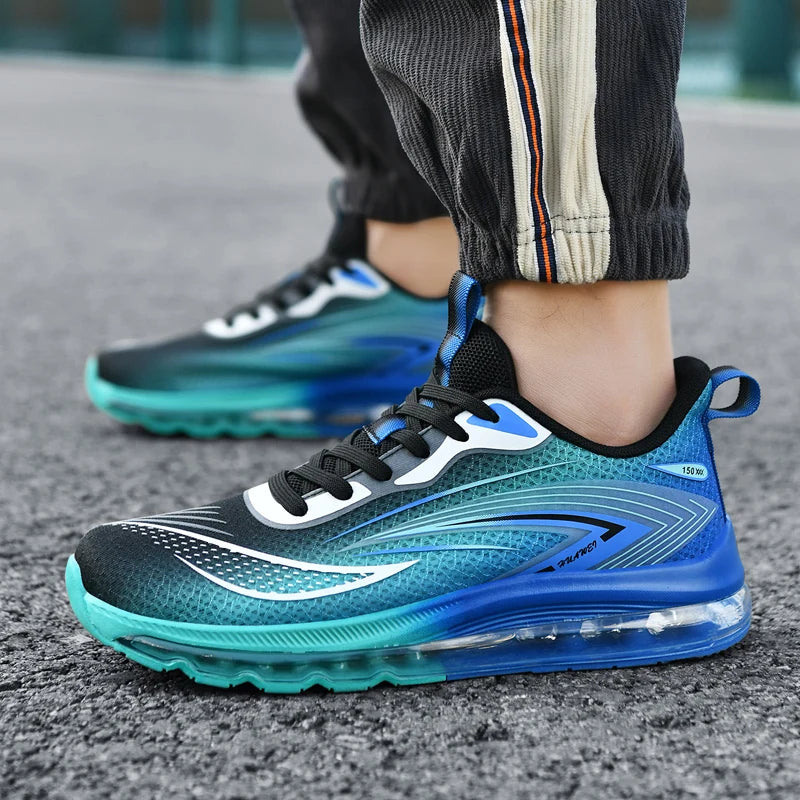 Men's Fashion Sneakers Breathable Comfortable Lightweight Walking Shoes Casual Sports Running Tennis Gym Training Shoes for Men