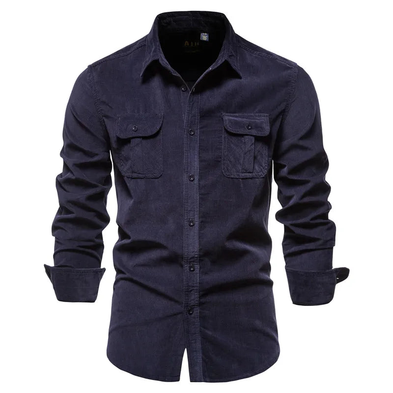 Men's Cotton Corduroy Shirt