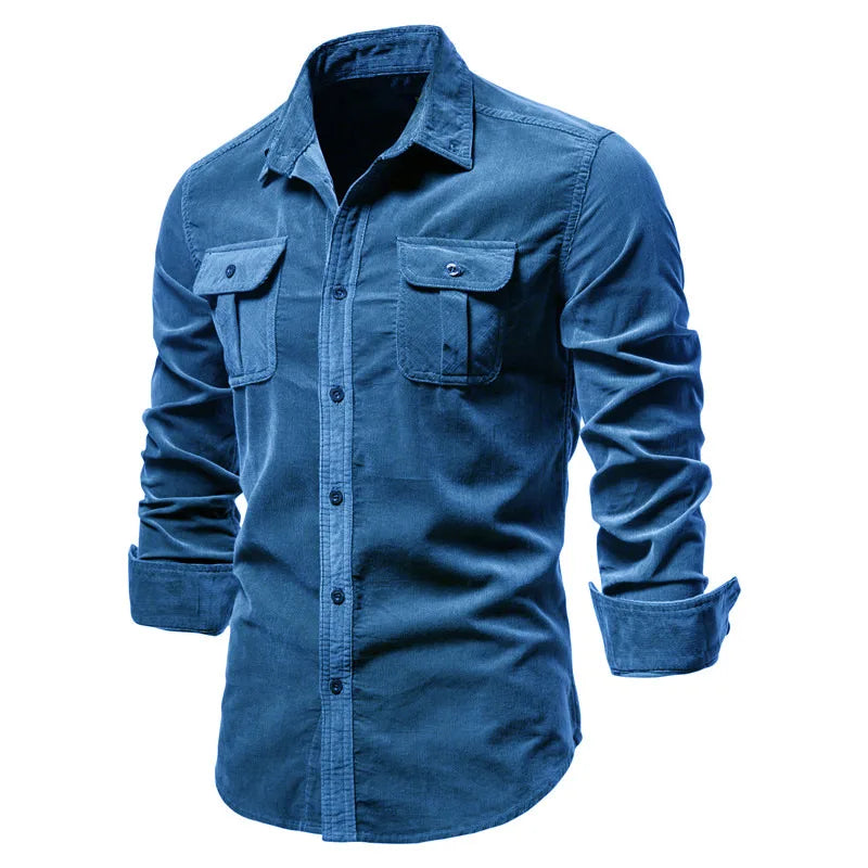 Men's Cotton Corduroy Shirt