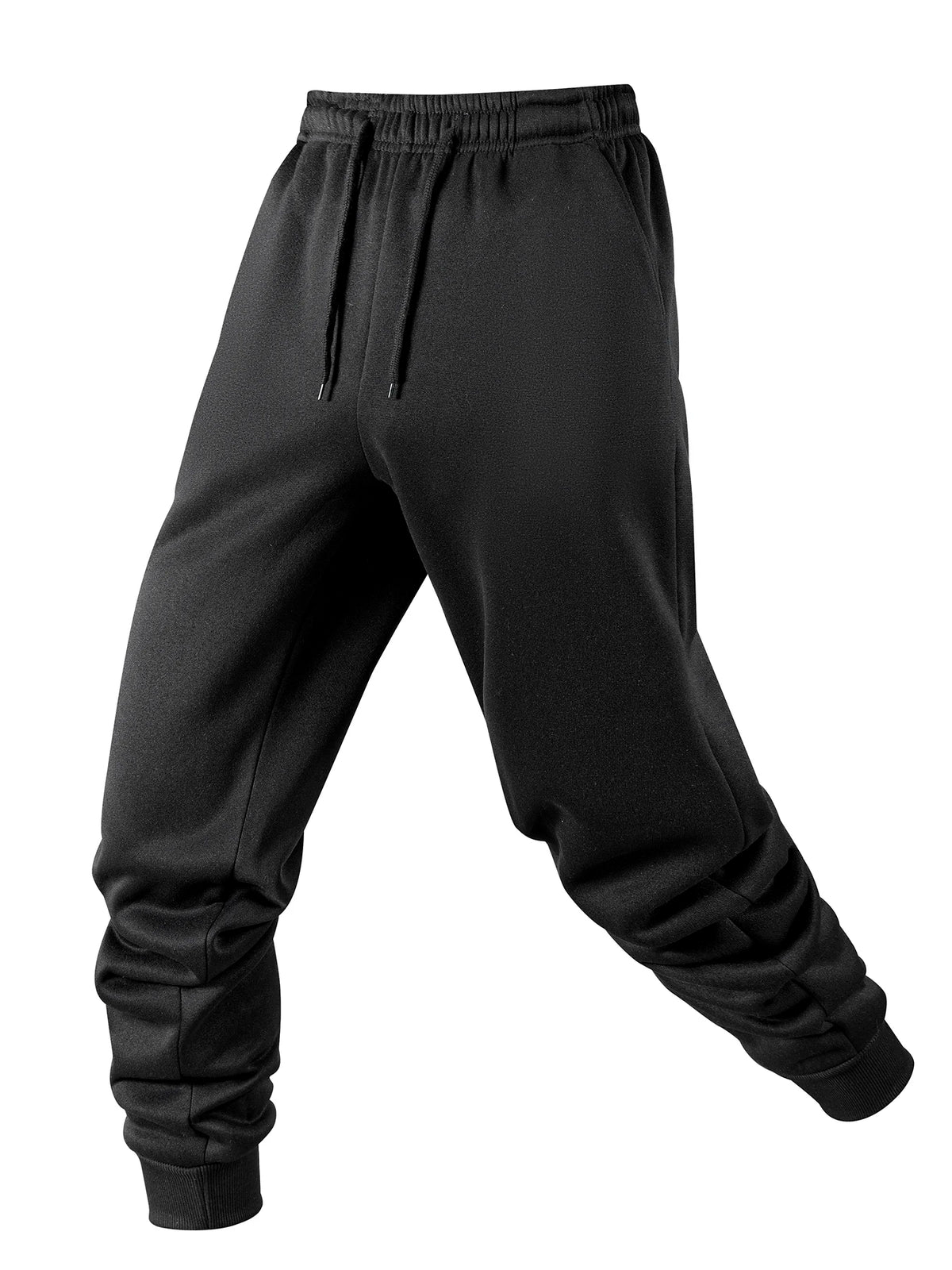 Men's Jogging Sports Pants Autumn Winter Fleece Trousers Running Joggers Elastic Waist Sweatpants Fashion Men's Clothing