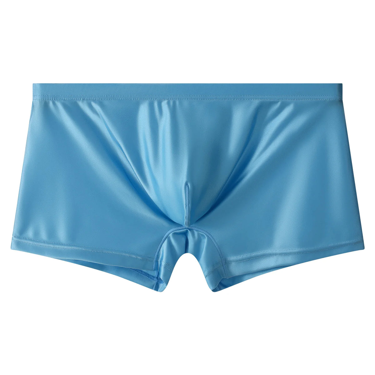 Men's Glossy Panties Boxers Underwear Sexy Men Breathable Boxershorts Underpants Man Solid Boxers Hombre Boxer Shorts Slips