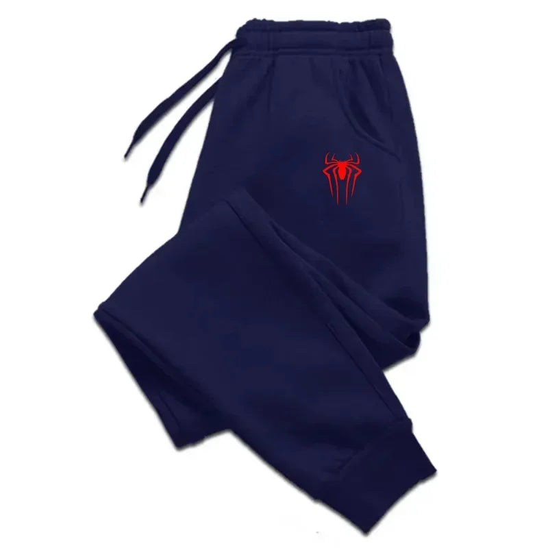 Men Premium Jogger Pants Soft Fabric Elastic Waist Drawstring Sweatpants with Pockets Tapered Cuffed Casual Sport Trousers