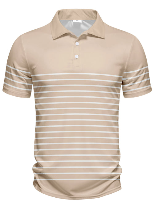 New Men's Short-Sleeved Polo for Summer Casual Outdoor Outings Sports Parties, Polo Fashion Collar Design