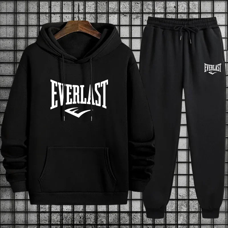 2025 Hot Sale Men's Tracksuit Hoodie and Sweatpants Urban Casual Fashion Sportswear Autumn Male Training Sweatshirt Sports Suit