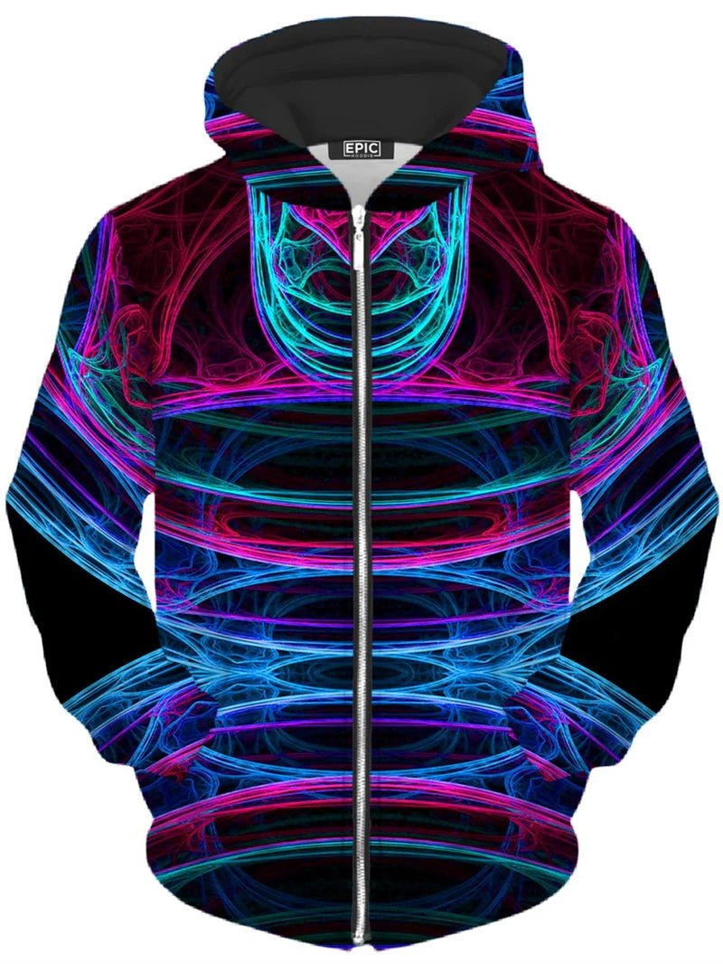 Autumn Men Zip Up Hoodies Men 3d Print Psychedelic Pattern Tops Sweatshirts For Men Women Harajuku Long Sleeve Zipper Coat New
