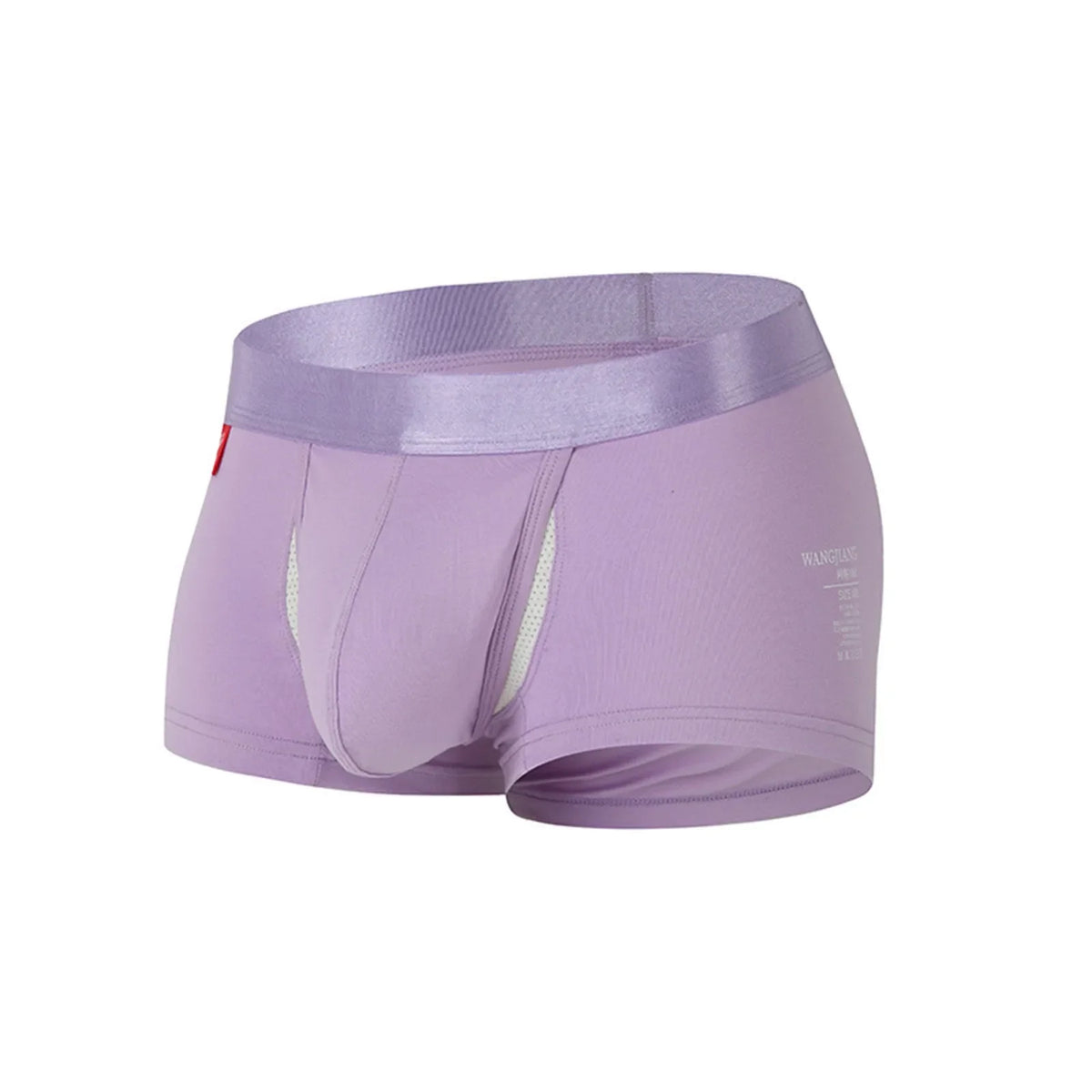 2026 Summer Fashion Personality Creative Comfortable Mid Waist Flat Angle Separation Men's Boxers Breathable Sexy Thin Panties