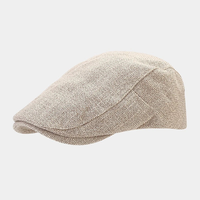 Men's Classic England Style Hat Berets Breathable Caps for Men Women Summer Autumn Flat Cap Cotton Linen Retro Beret Hats Cap