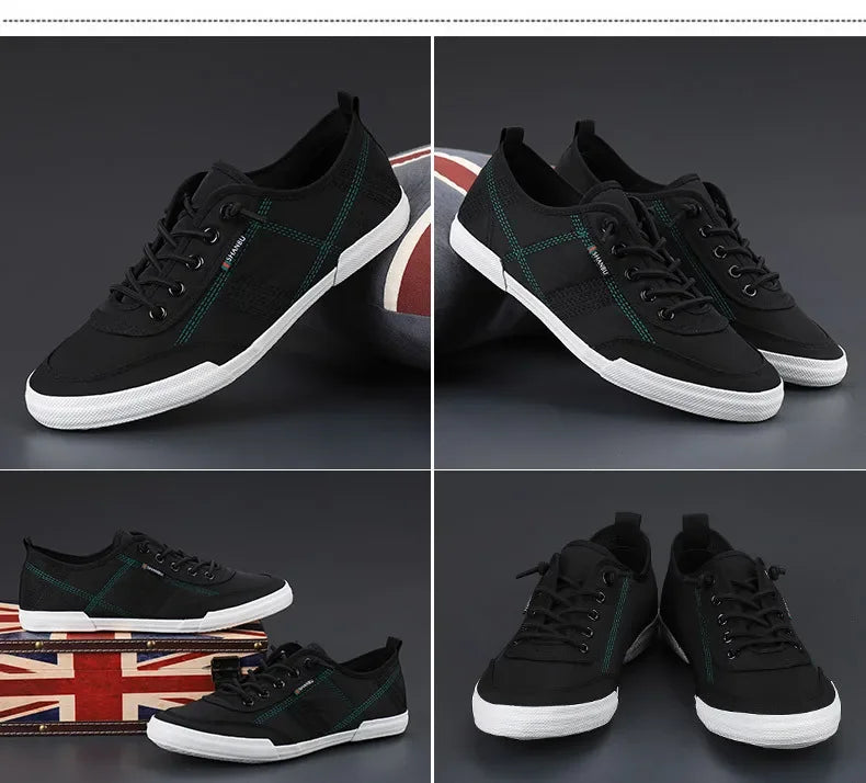 Male Sneakers Summer New Men's Canvas Shoes Joker Casual Breathable Shoes Men Summer Sandals for Man Tenis Masculino for Male