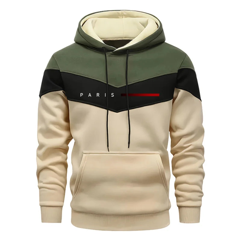 2025 New Arrival Paris Printed Tracksuit Hoodies and Sweatpants Autumn Winter Men Women Daily Casual Sports Jogging Suit Men Set