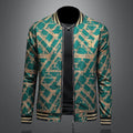 Autumn Winter Baseball Jacket Men Luxury Printed Casual Business Bomber JacketS Social Streetwear Windproof Outdoor Coats M-4XL