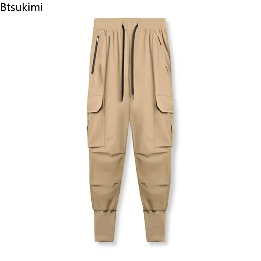 New 2026 Jogger Men Fitness Sports Pants for Men Streetwear Outdoor Casual Pants Cotton Men's Trousers Brand Men's Clothing 3XL