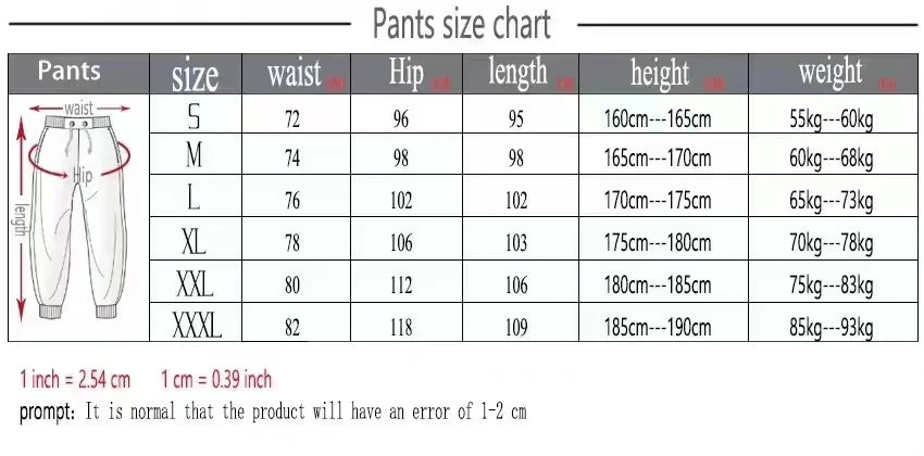2025 Autumn Winter Brand Men/Women Workout Sweatpants Jogging Running Sweatpant Casual Comfortable Streetwear Tracksuit Pants