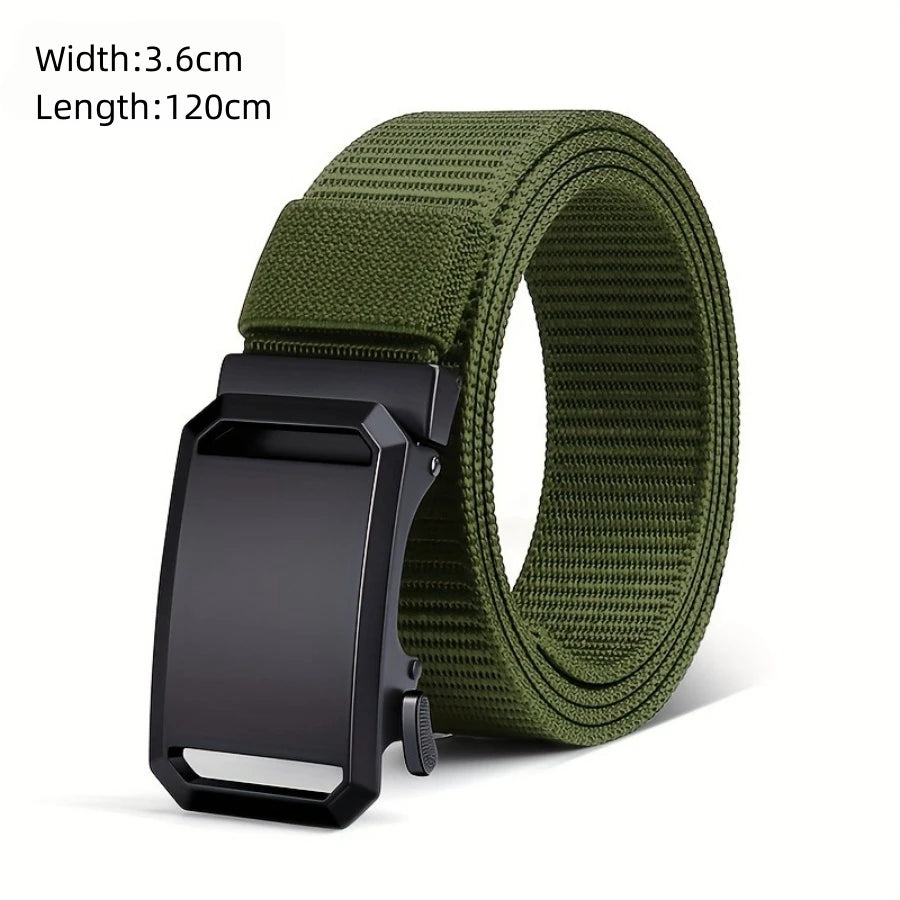 Men's Belt Outdoor Hunting Tactics Belt Multi functional Buckle Nylon Belt High Quality Marine Corps Canvas Belt