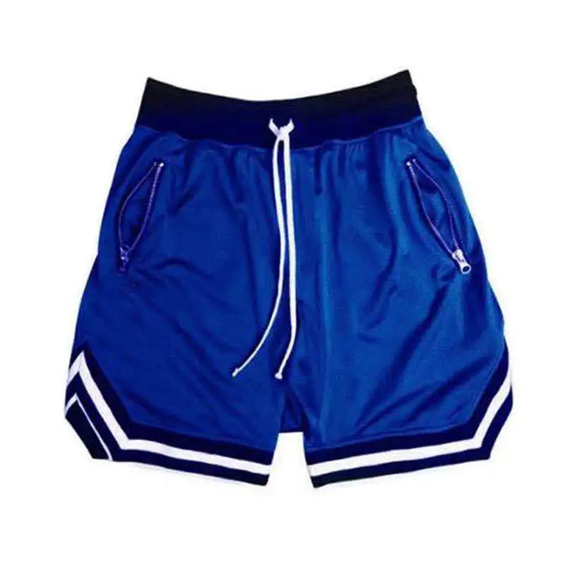Men's Fitness Joggers Casual Breathable Short Sports Basketball Shorts Mesh Quick Dry Gym Shorts for Male Pants Summer