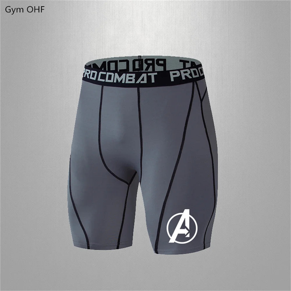 A Gym Men Shorts Quick Dry Breathable Sport Short Outdoors Fitness Sweatpants Male Running Training Pants Mens