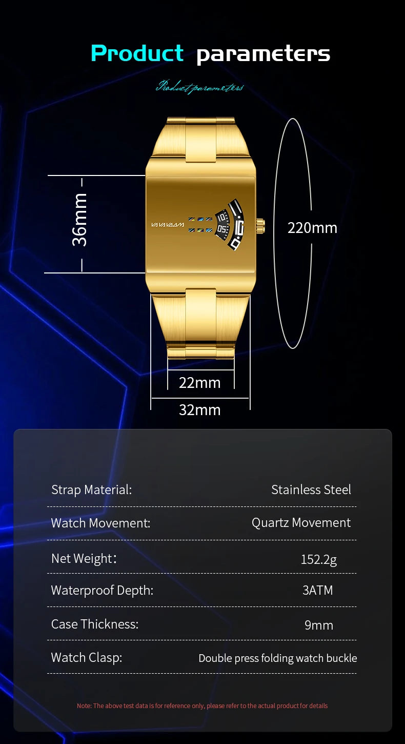Watches for Men Original Brand Quartz Clock Luxury Waterproof Fashion Casual Stainless Steel Sport Watches Casual Business reloj