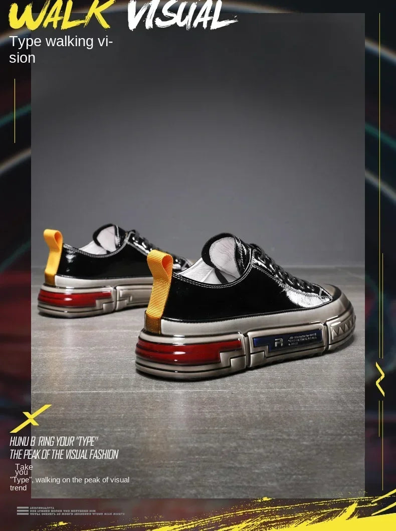 Men Sneakers Shoes for Men Man Male Genuine Leather Casual Shoes Man Fashion Comfortable Luxury Designer Male Shoess