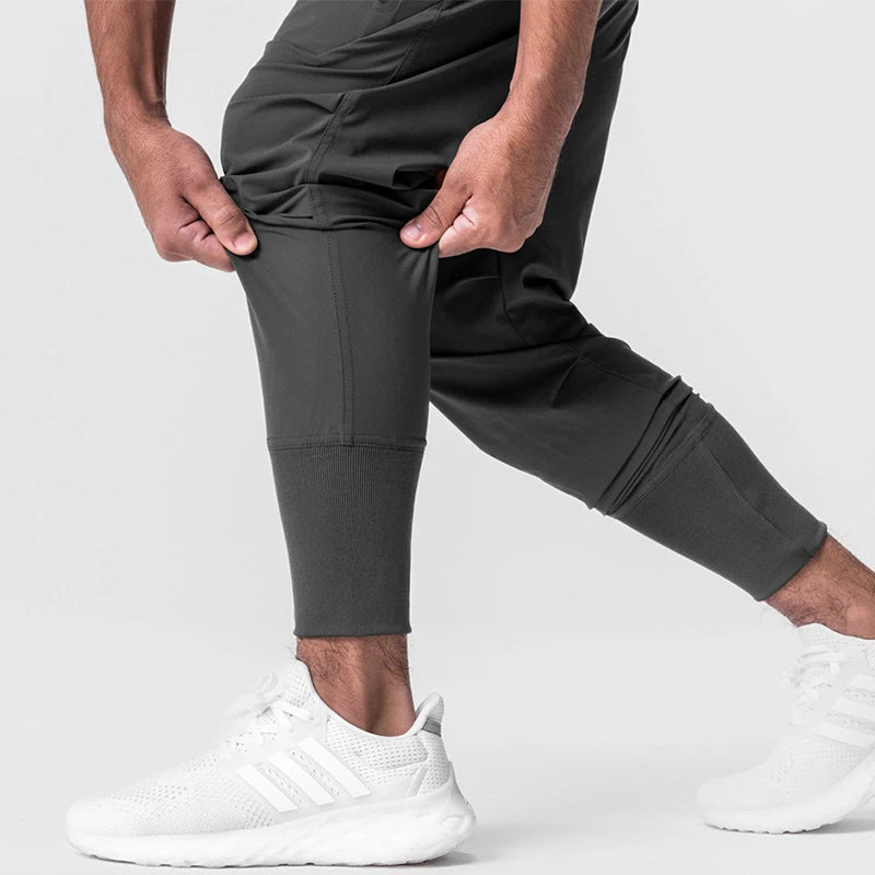 Men's Joggers Fitness Sweatpants Slim Fit Training Exercise Gym Jogging Track Marathon Loose Fit Rigorer Coordinated Sportswear