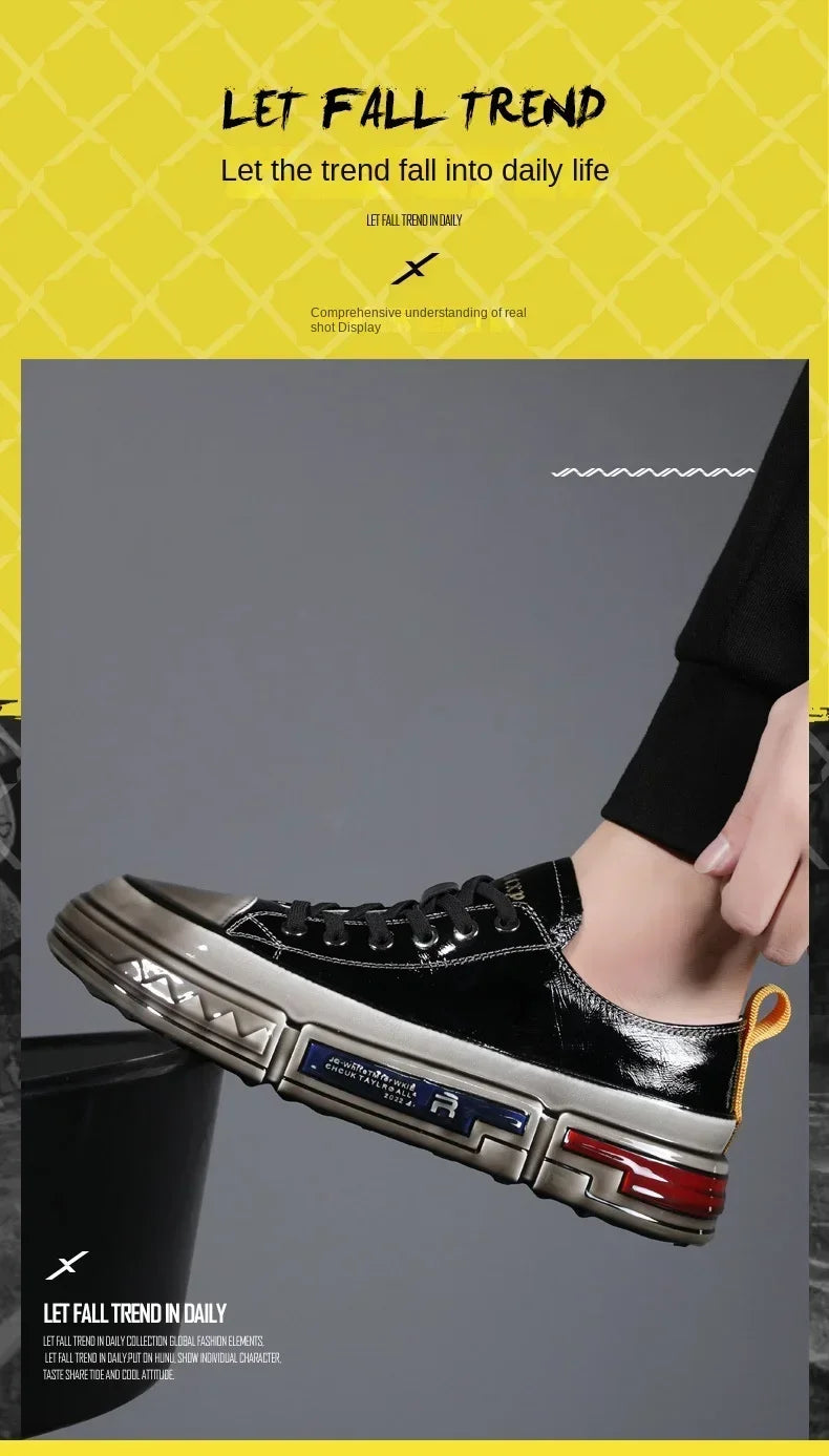 Men Sneakers Shoes for Men Man Male Genuine Leather Casual Shoes Man Fashion Comfortable Luxury Designer Male Shoess
