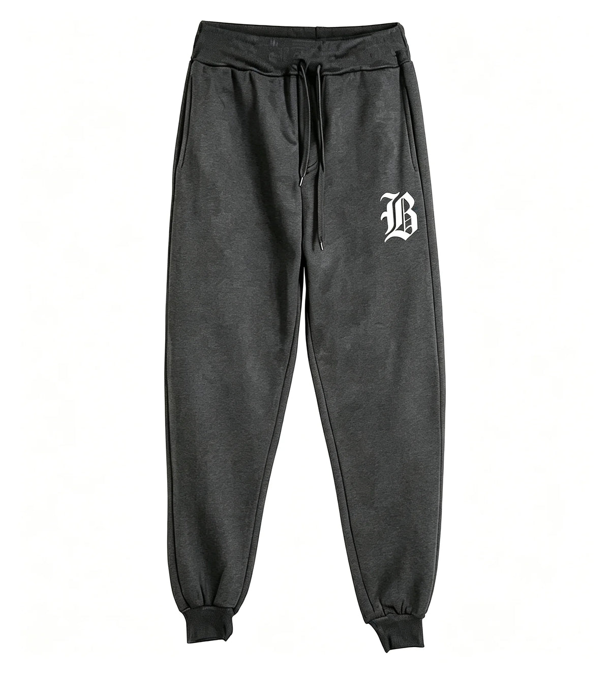 Men Printed Joggers Adjustable Drawstring Elastic Waist Sweatpants With Pockets Comfort Streetwear Outdoor Casual Trousers