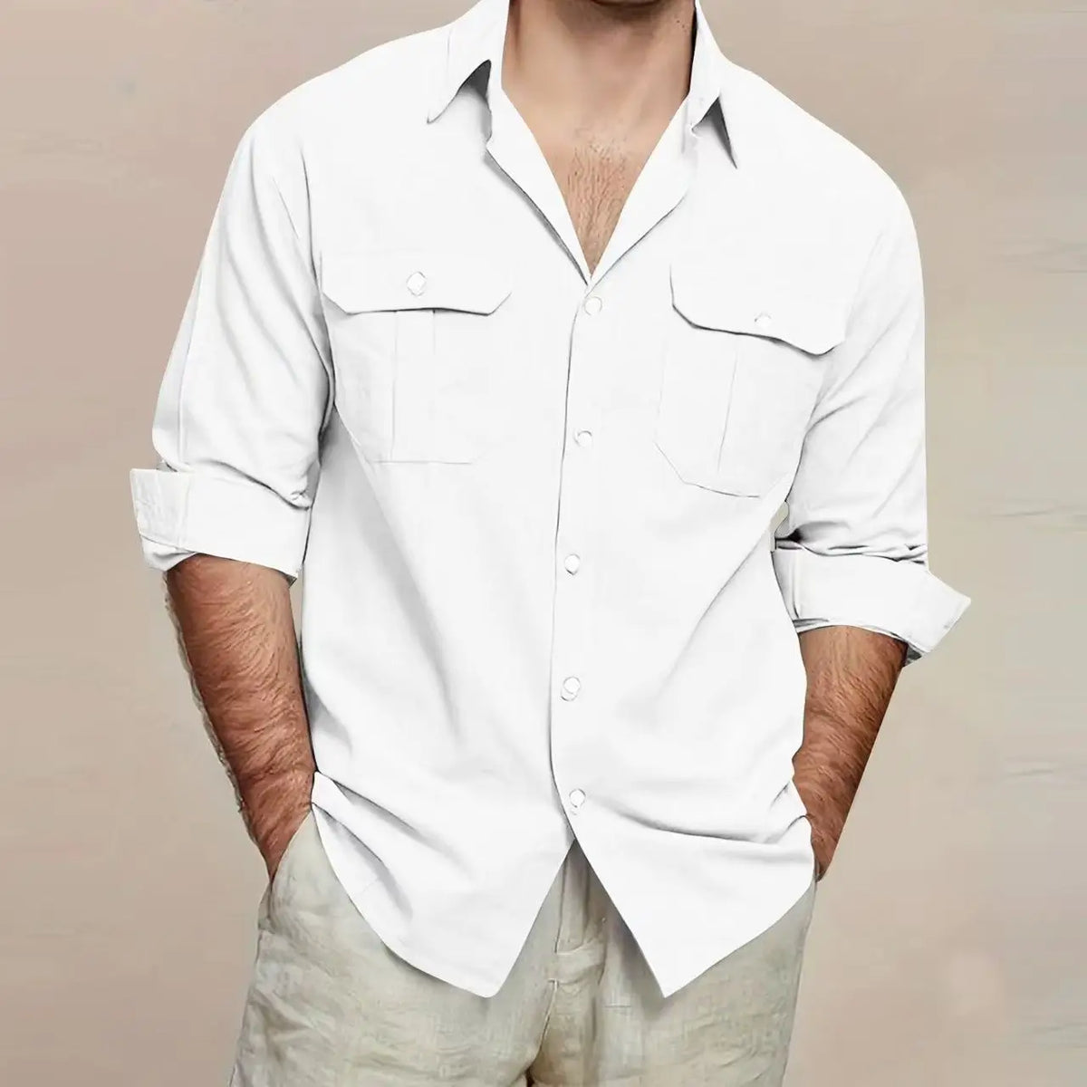 Men's Polo Shirt Short Sleeve Button Collar Tees Casual Soft Comfortable Daily Tops