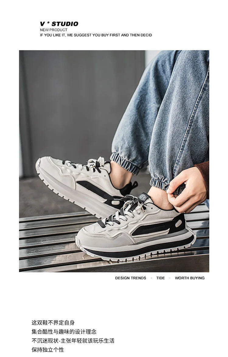 Fashion Men's Sneakers 2025 New Comfortable Breathable Casual Running Shoes Outdoor Soft Sole Training Shoes for Men Zapatillas