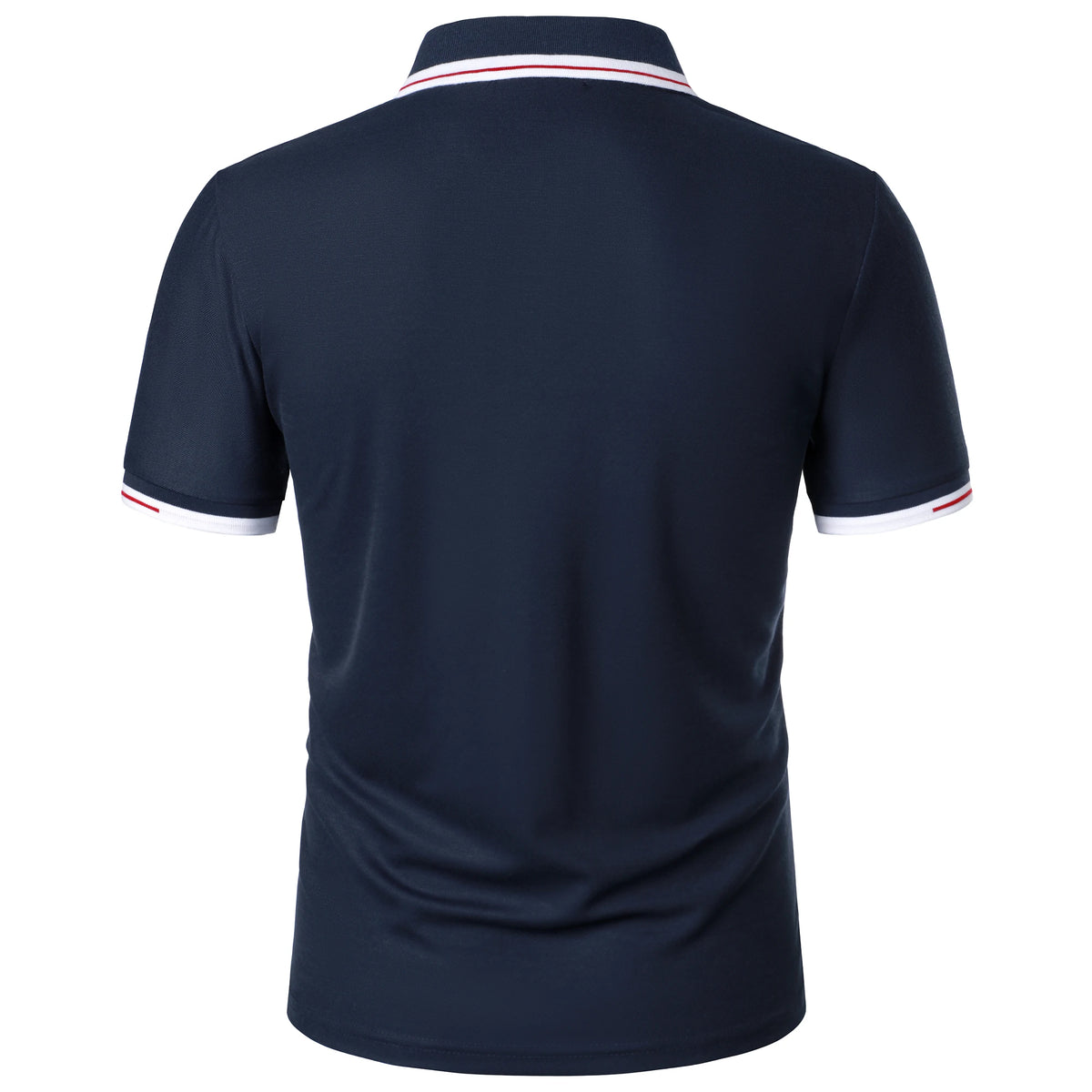 Men's new Polo shirt T-shirt summer men's short-sleeved intercolored lapel