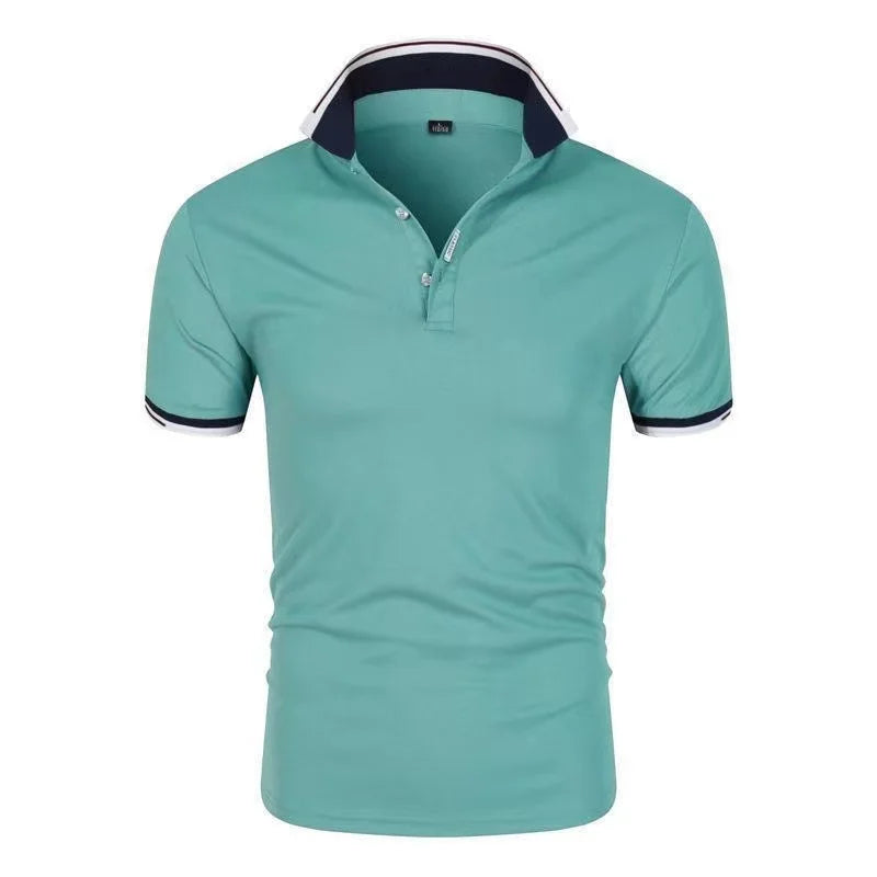 2026 New Polo T Shirt for Men White Casual Short Sleeve Golf Polo Shirts Homme New Summer Clothes High Quality Ropa Hombre