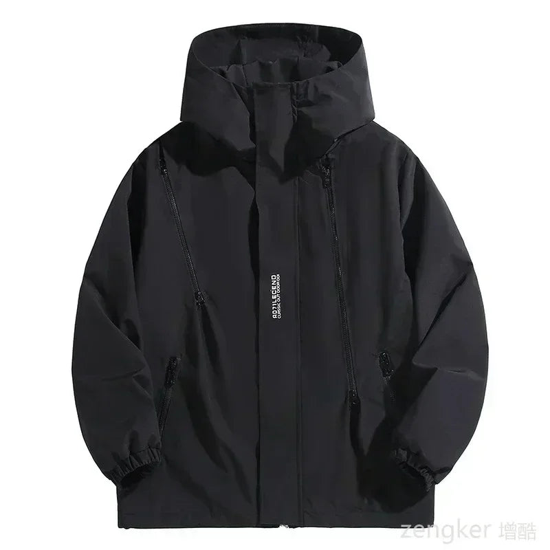 Big size Outdoor Charge Coat Men Spring and Autumn Plus Size  Waterproof Windproof Jacket 190kg 12xl 11XL coats men 10XL 9XL