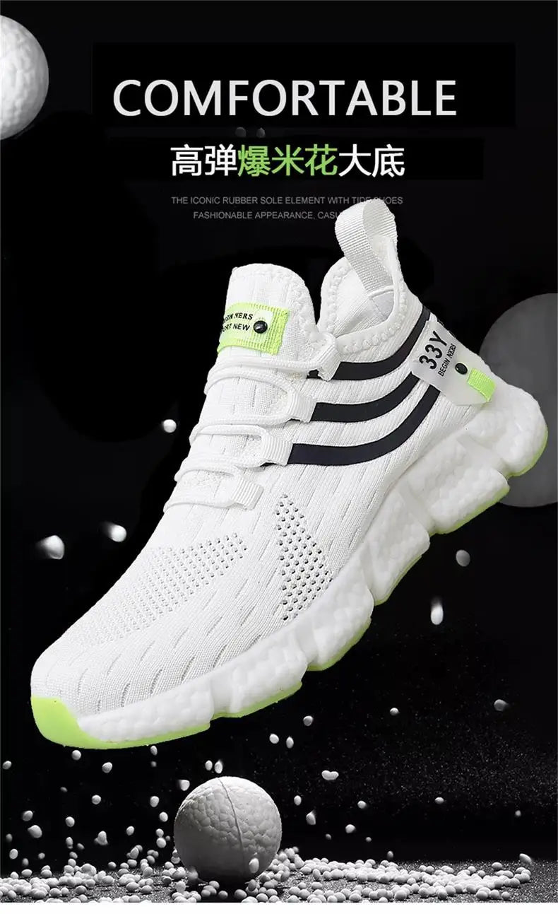 Men's Sneakers Breathable Running Shoes For Men Comfortable Classic Casual Shoes Men Tenis Masculino