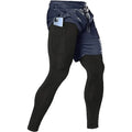 Men's Sport Pants 2 in1 Training Athletic Tracksuits Sportswear Workout Male Jogging Trousers Gym Fitness Running Pants Men