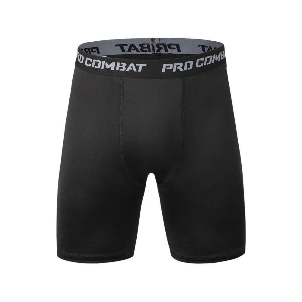 Men Bodybuilding Shorts Fitness Workout Inseam Gym Knickers Male Muscle Alive Elastic Compression Tights Skinny Leggins Hombre