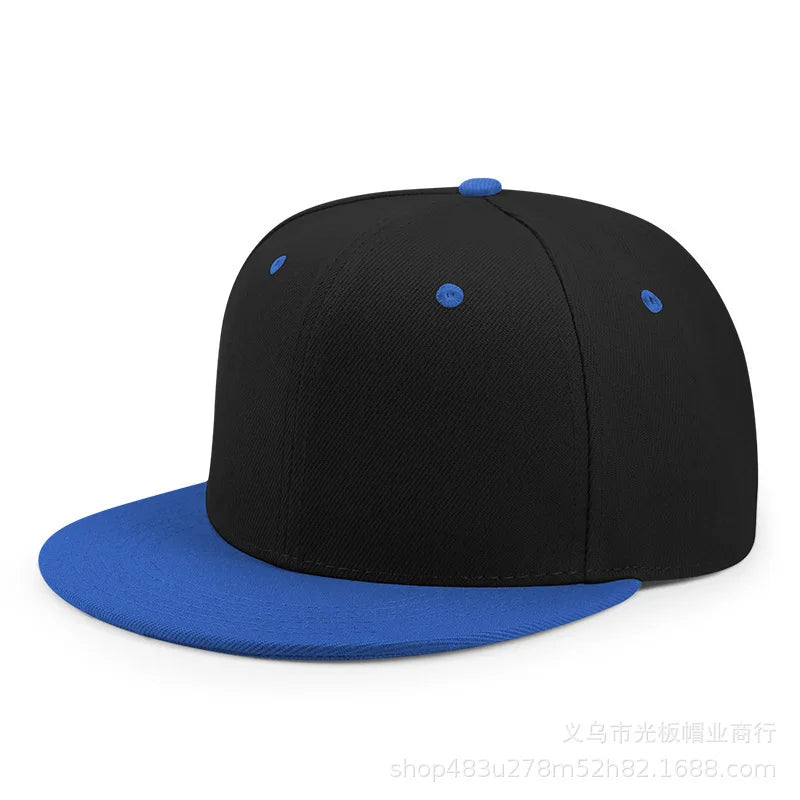 Men Caps Flat Hat Hip Hop Snapback Fancy Rivet Baseball Cap Street Dance Cap Trendy Mesh Visor Youth Boys Girls