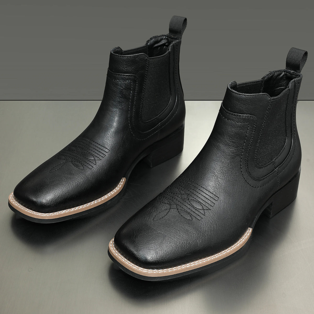 Men's Fashion Chelsea Boots in Three Colors, Comfortable and Versatile with Rubber Compound Outsole