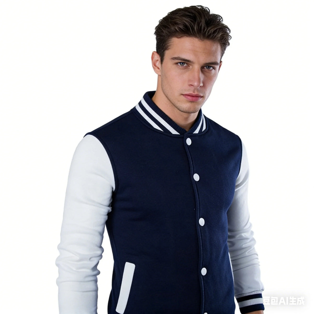 Baseball Jacket Men's Spring and Autumn New Trend Loose Casual Jacket Daily Wear Street Style Jacket