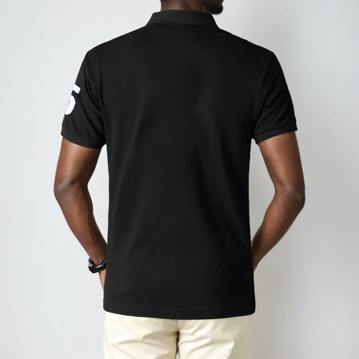 Men's Polo Shirt USA New York Royal Short Casual Sport Party High-End Cotton Embroidery Luxury Contrast Color Original Design