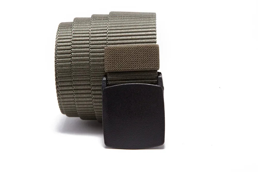 Men's Belt Outdoor Casual Canvas Belt Metal Free Training Nylon Tactical Belt With Pants Jeans Belt Sports Belts For Men Women