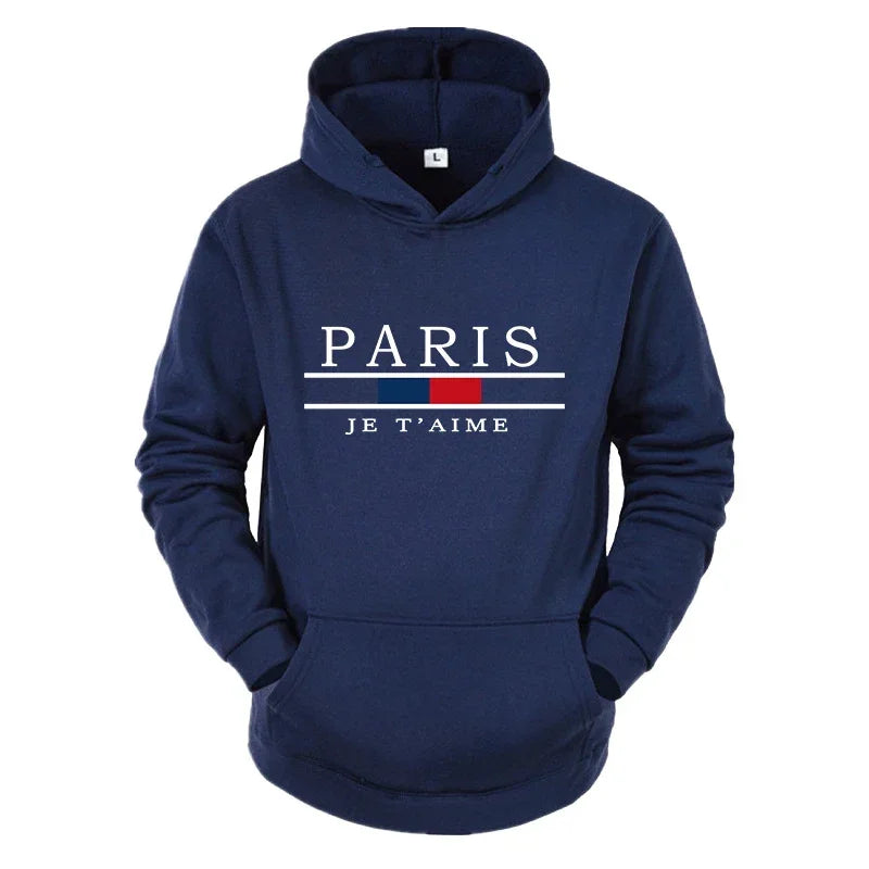 Autumn Winter Hot Sales Casual Men's Tracksuit Daily Sports Clothing Fashion Sweatshirts Hooded Mens Printing Sweatshirt Quality